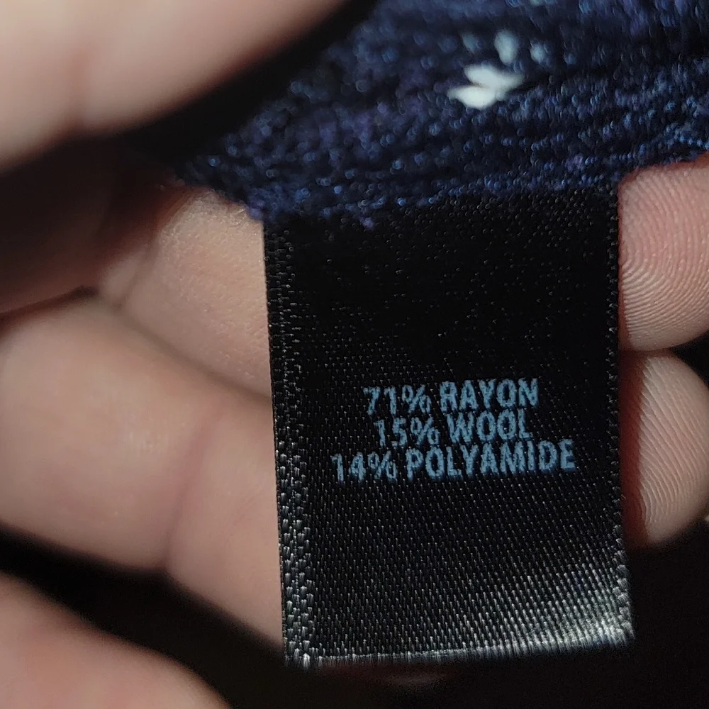 NWT St. John Sz 8 Herringbone Grid knit Double Breasted Jacket Navy/White Luxury - Picture 5 of 9